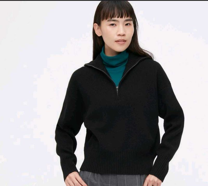 Uniqlo 100% wool pullover