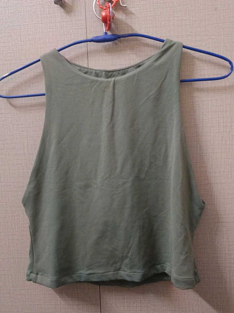 Green Tank Top