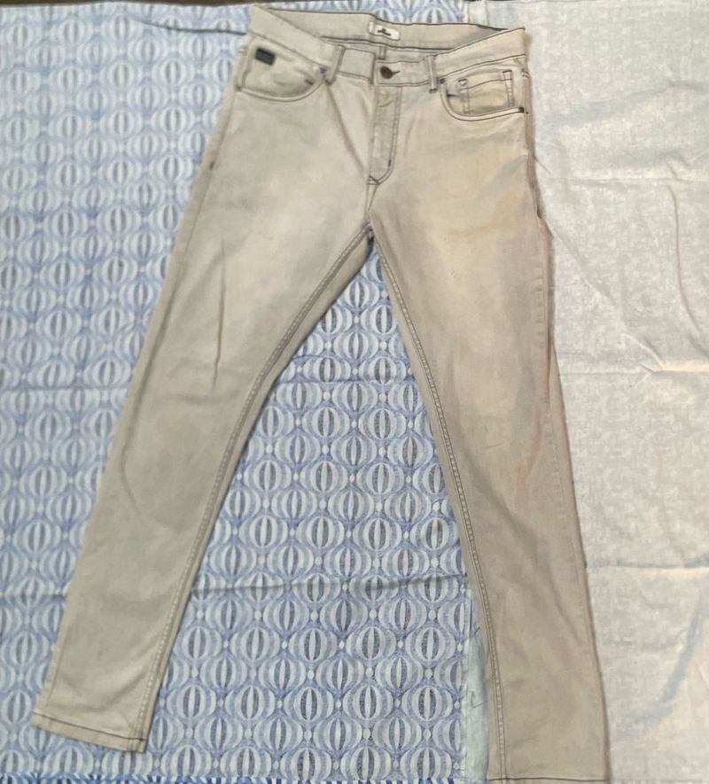 Gray Denim Jeans