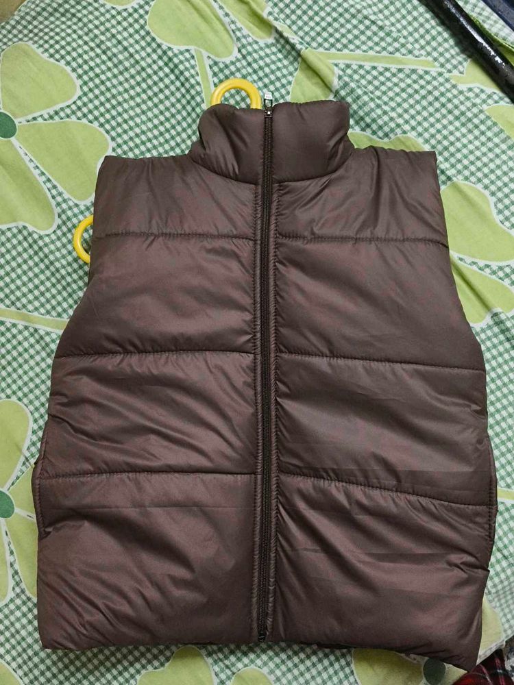 Brown Padded Vest
