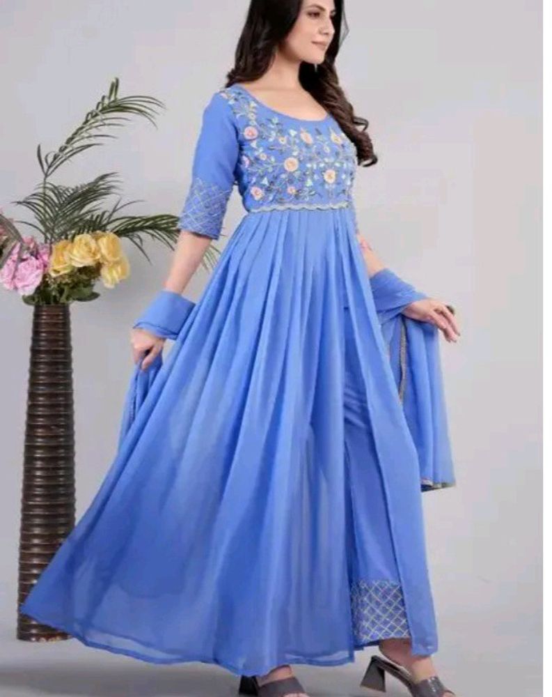 Dupatta Set Kurti