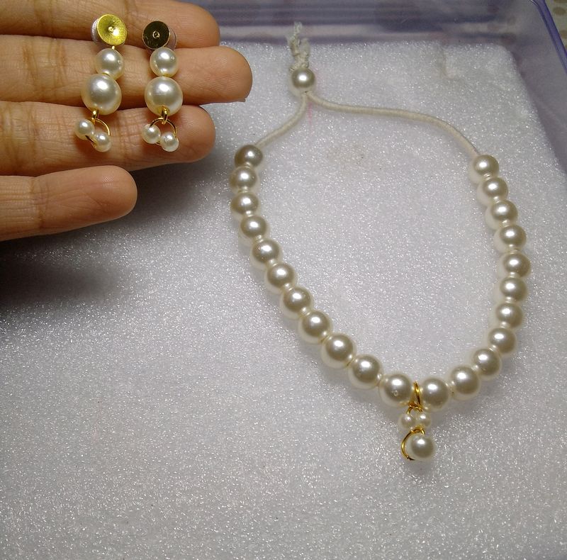 2 In 1 Pear Necklace (Korean)