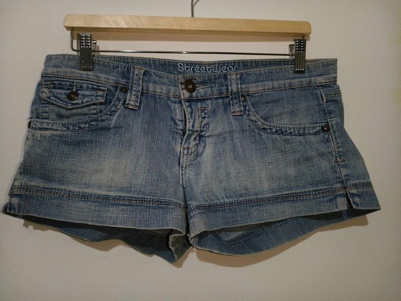 Streetwear Denim Shorts 32"-34"