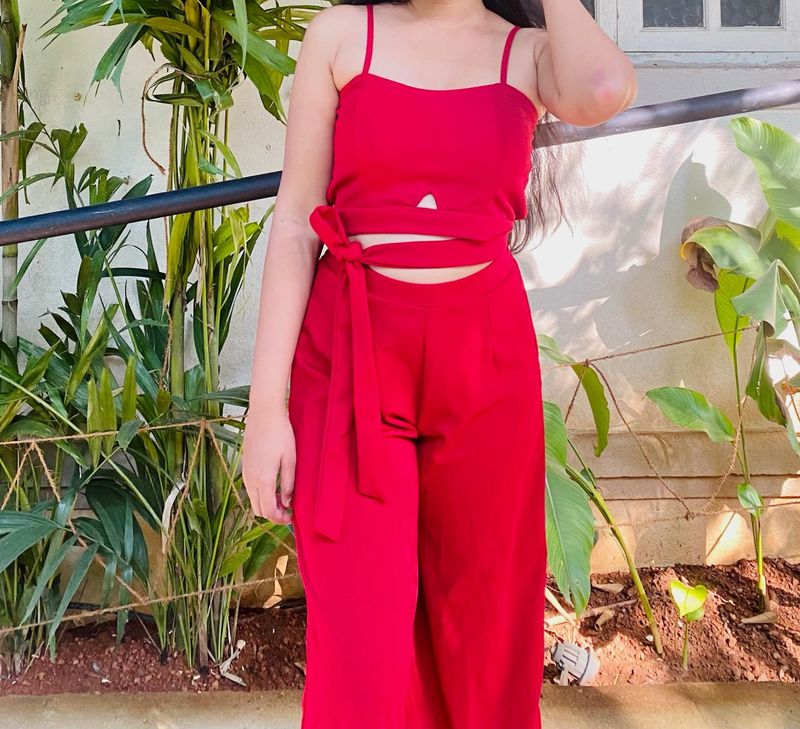 Red Co-ord Set