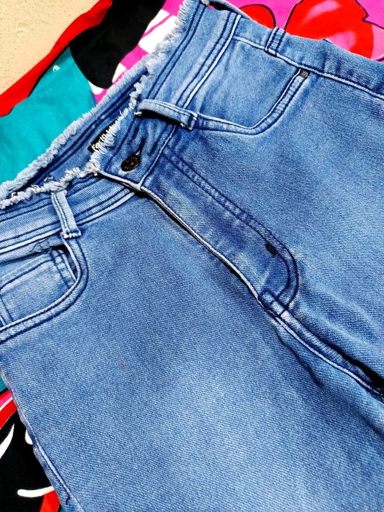 Mid Rise Skinny Jeans. Forth Jeans - Denim