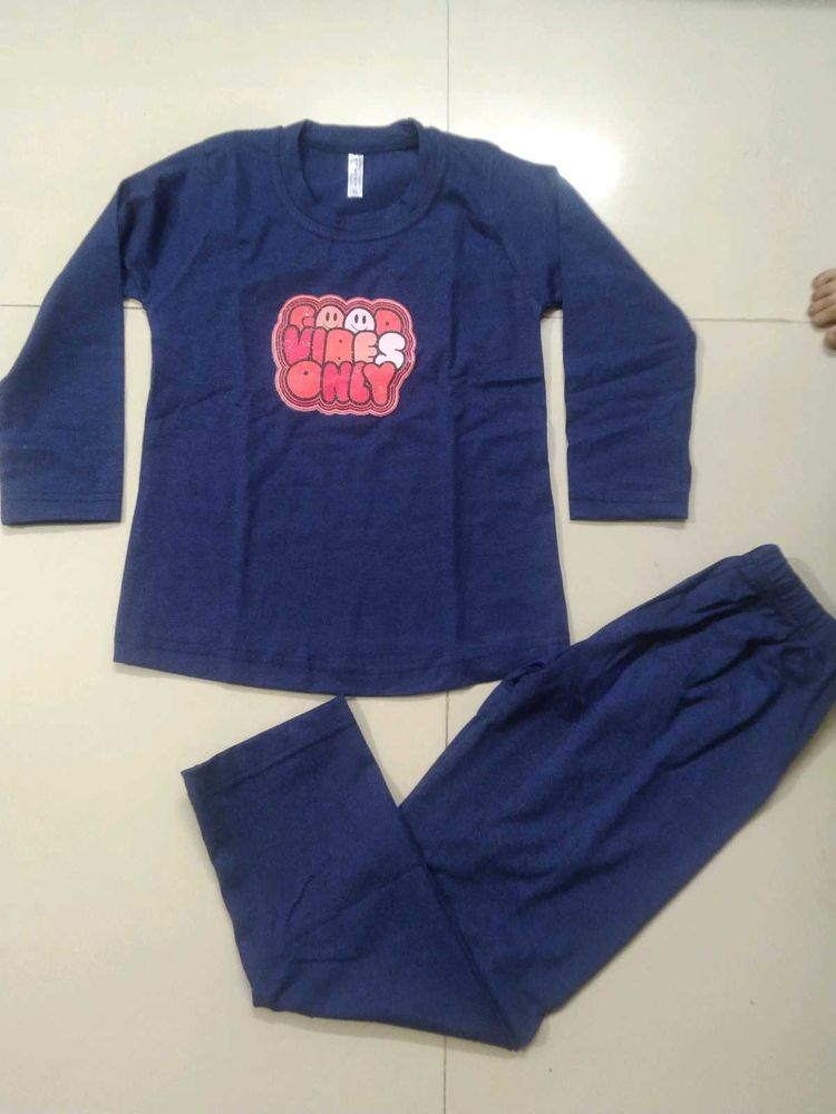 Cute Girls&#39; Pajama Set