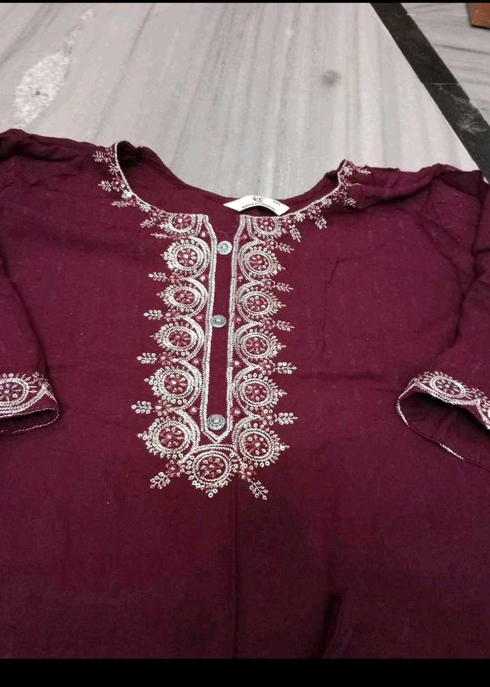 Beautiful Kurti Set L/Xl Size