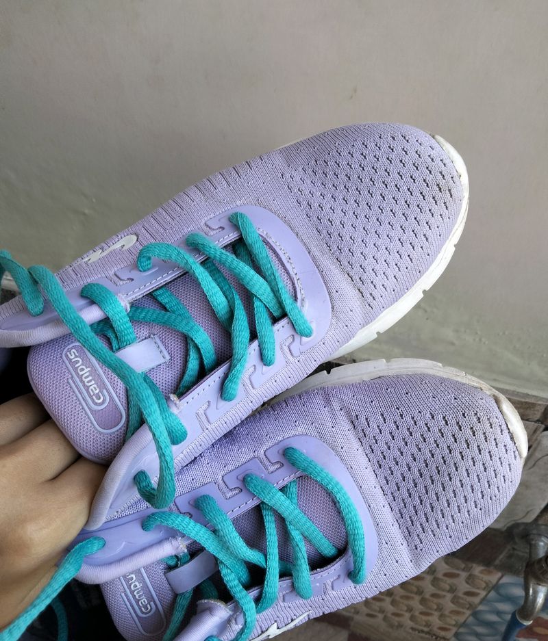 Lavender Color Shoes #uk07