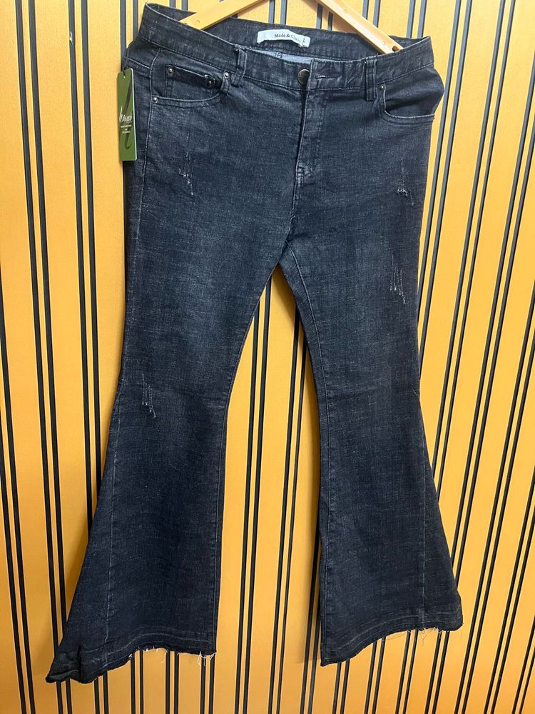 Black Flare Jeans