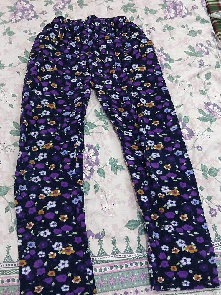 Floral Print Pants