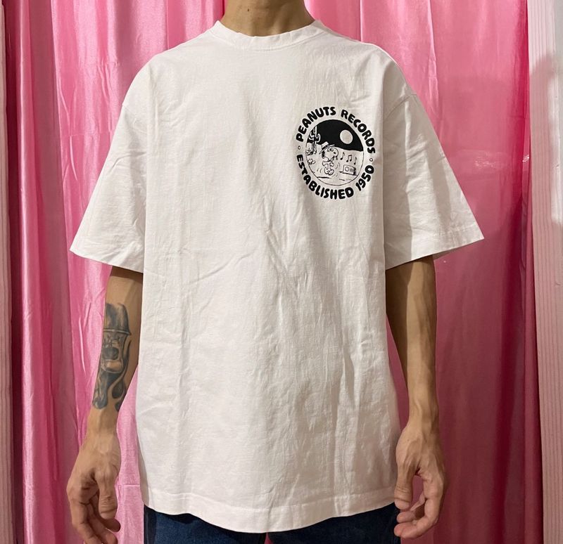 Peanuts Records Graphic Tee