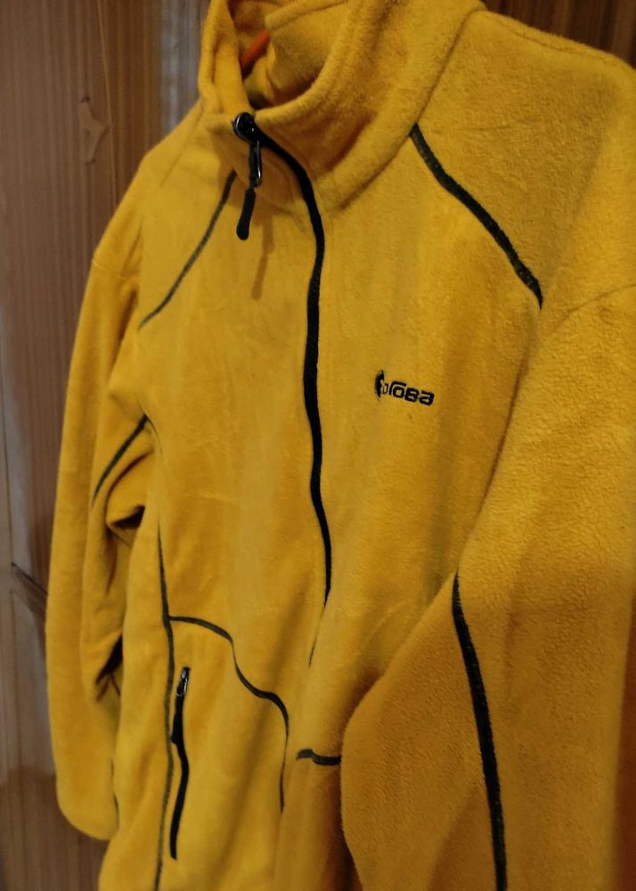 Yellow Fleece Jacket