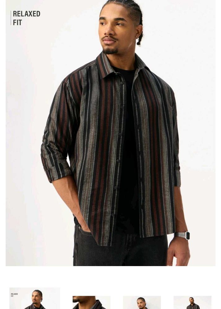 Striped Relaxed Fit Shirt