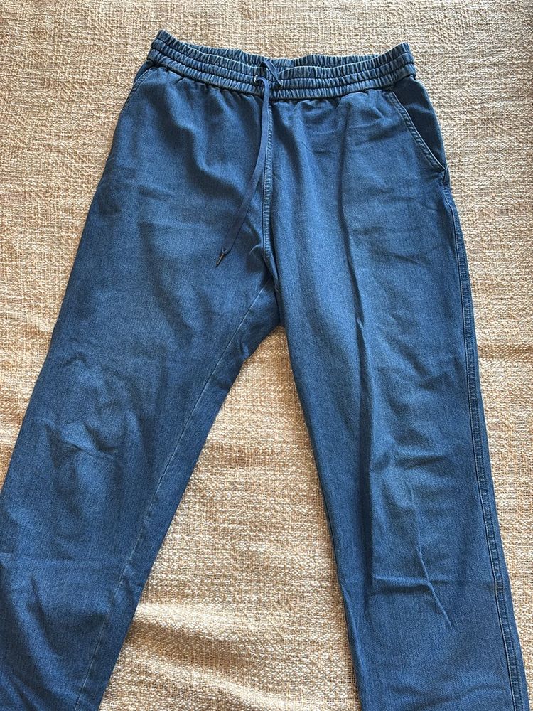 Denim Stretch Pants from UNIQLO