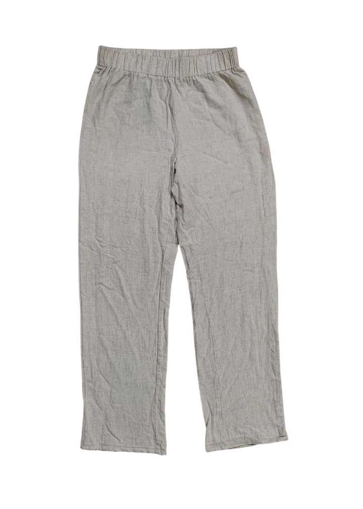 SHEIN Oldmoney Cream Linen Pants