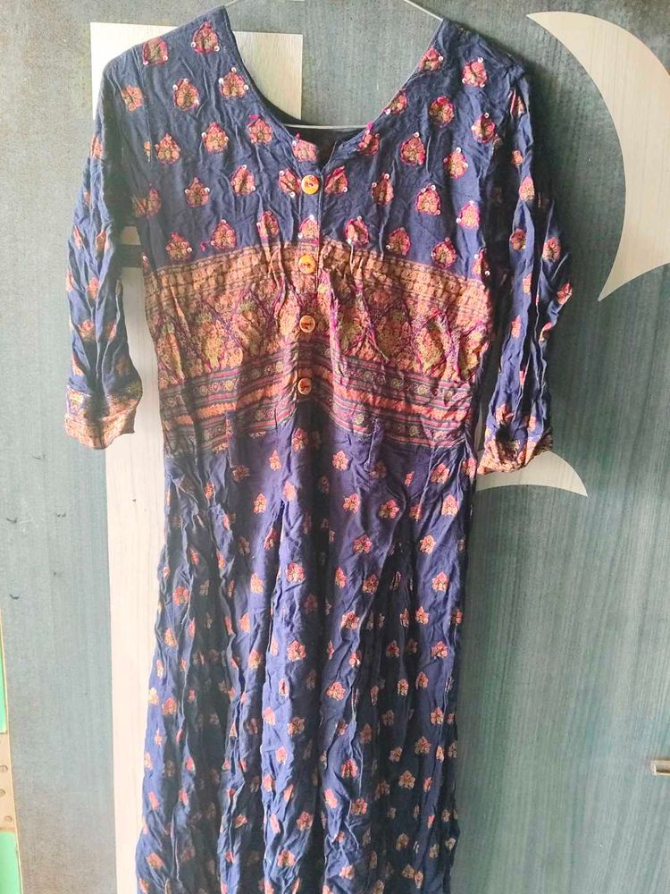 Ethnic Printed gown