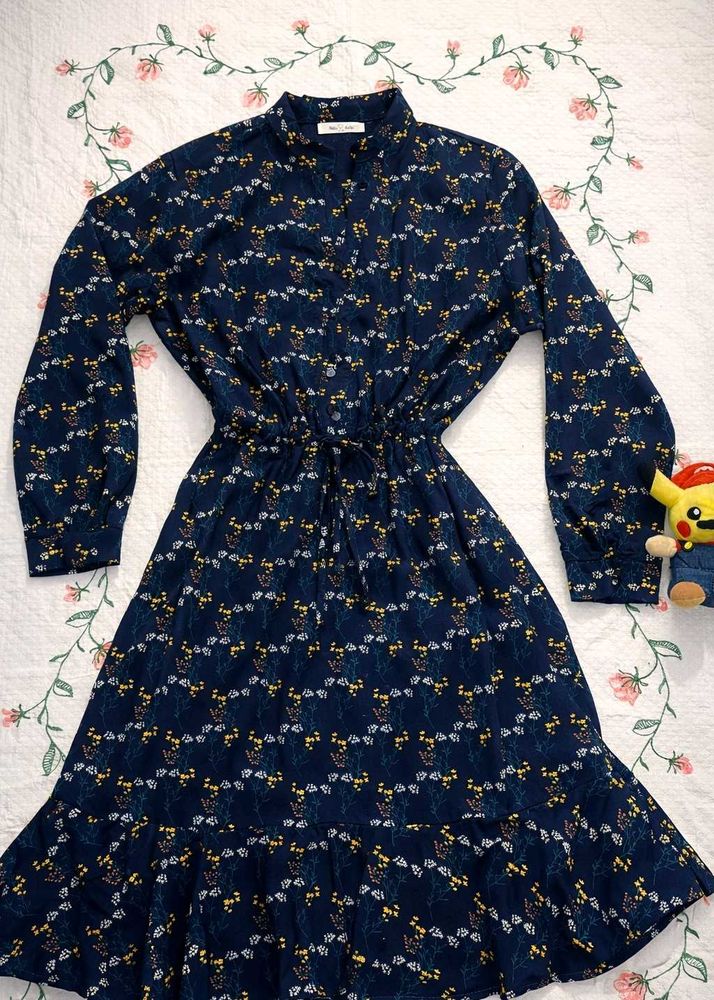 Floral Print Midi Dress