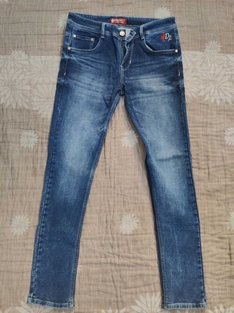 Stylish Blue Denim Jeans