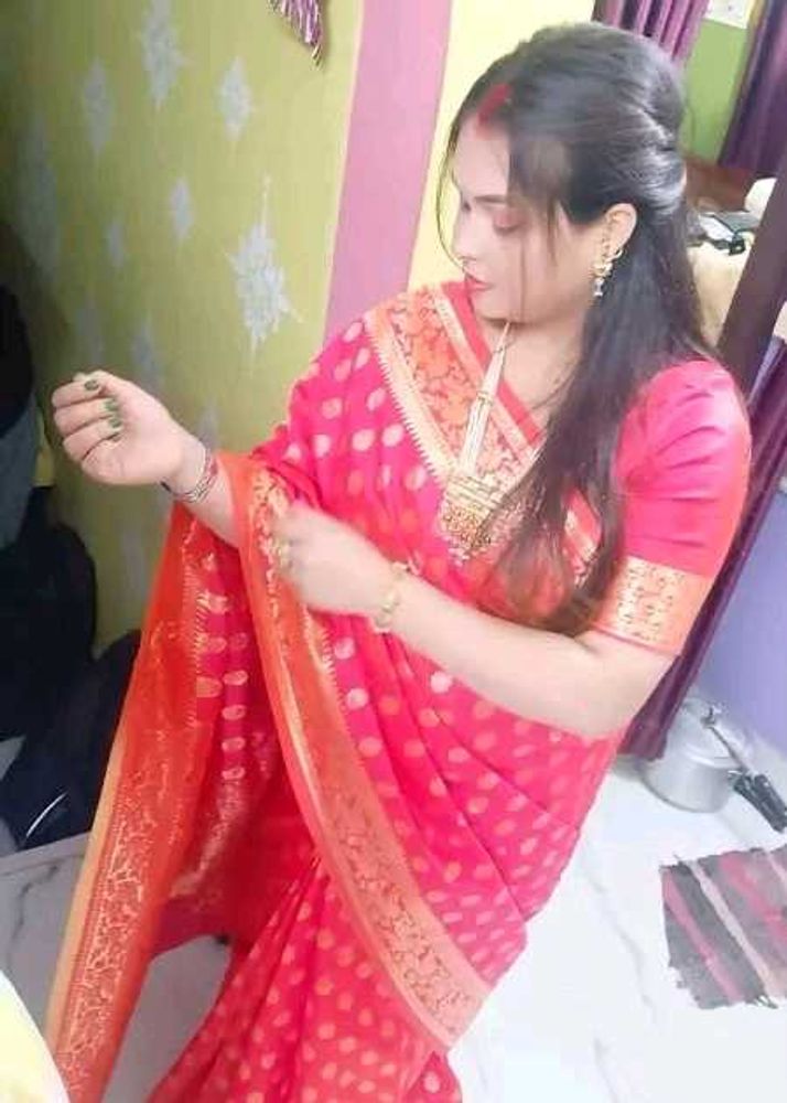 New Pink Saree