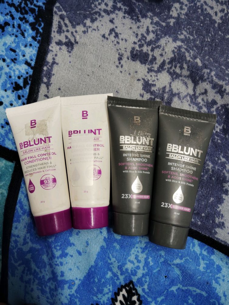3 Bblunt Minis Combo - Shampoo And Conditioner