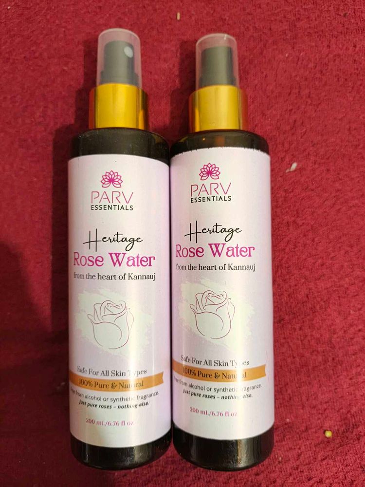 pack of 2, Heritage Rose Water