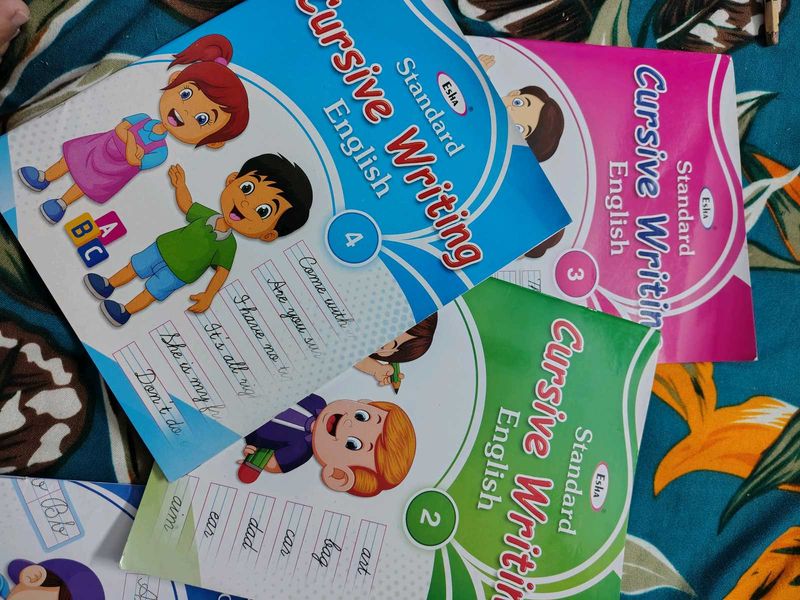 Brand New Cursive Writing English Books