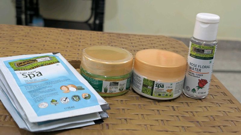 Indus valley Haircare and Skincare combo