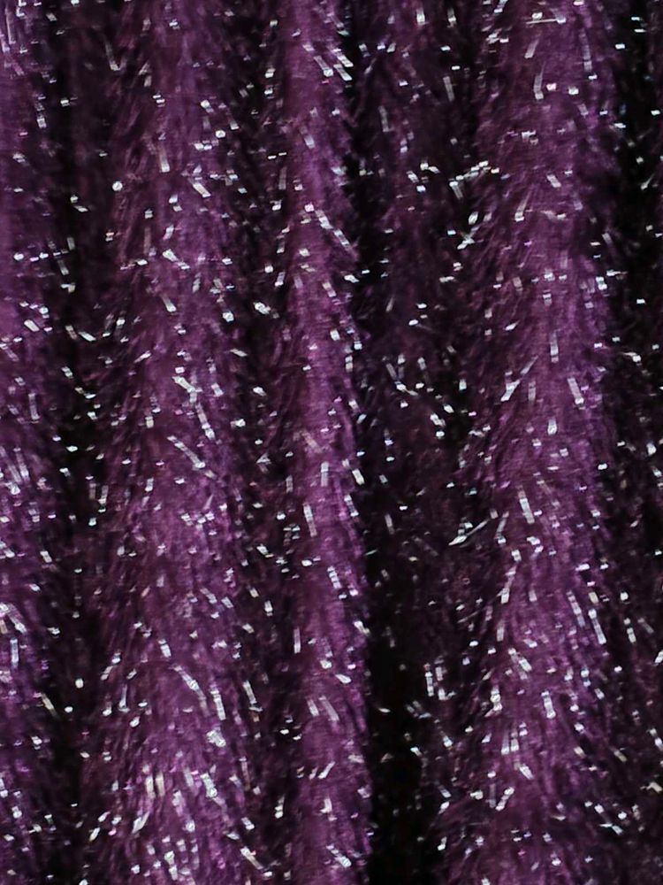 Purple Embellished Dupatta