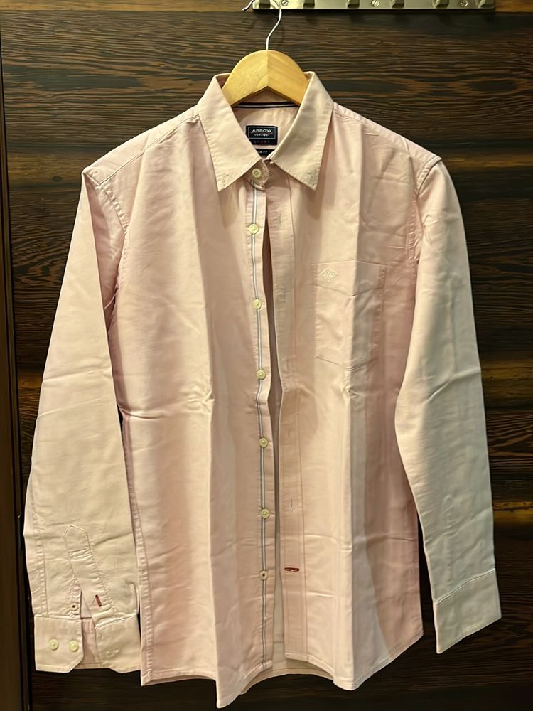 Arrow Sport Men Formal Pink Shirt
