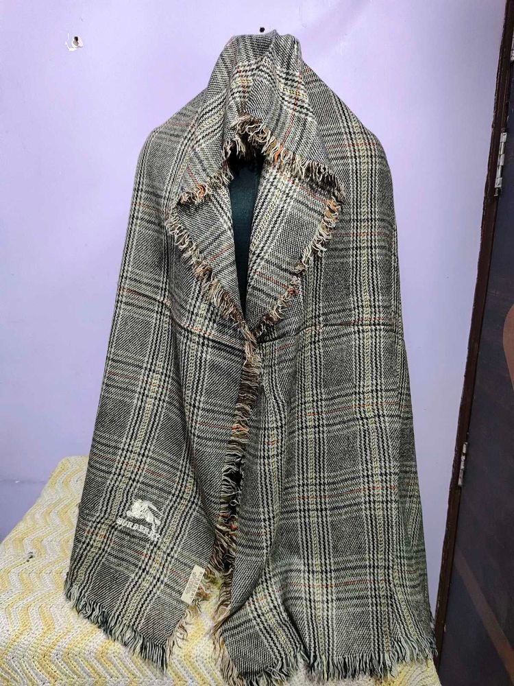 BURBERRY LONDON CLASSIC 100% CASHMERE VINTAGE SHAW