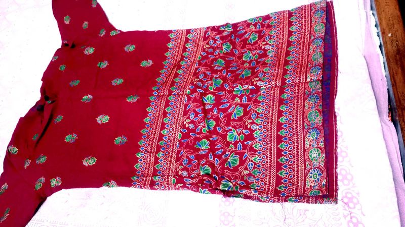 Maroon kurti