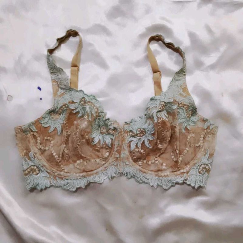 Floral Lace Bra