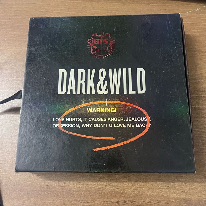 BTS DARK AND WILD ALBUM USED