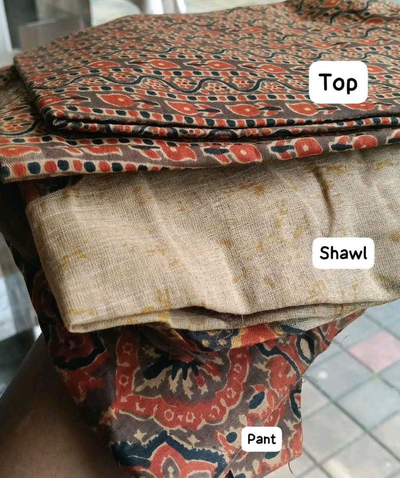 Block Print Cotton Suit Set
