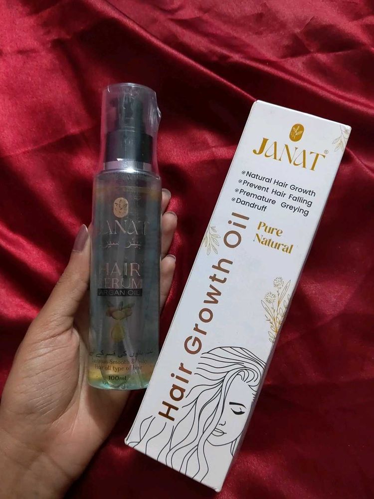 Janat Hair Growth Oil &amp; Serum