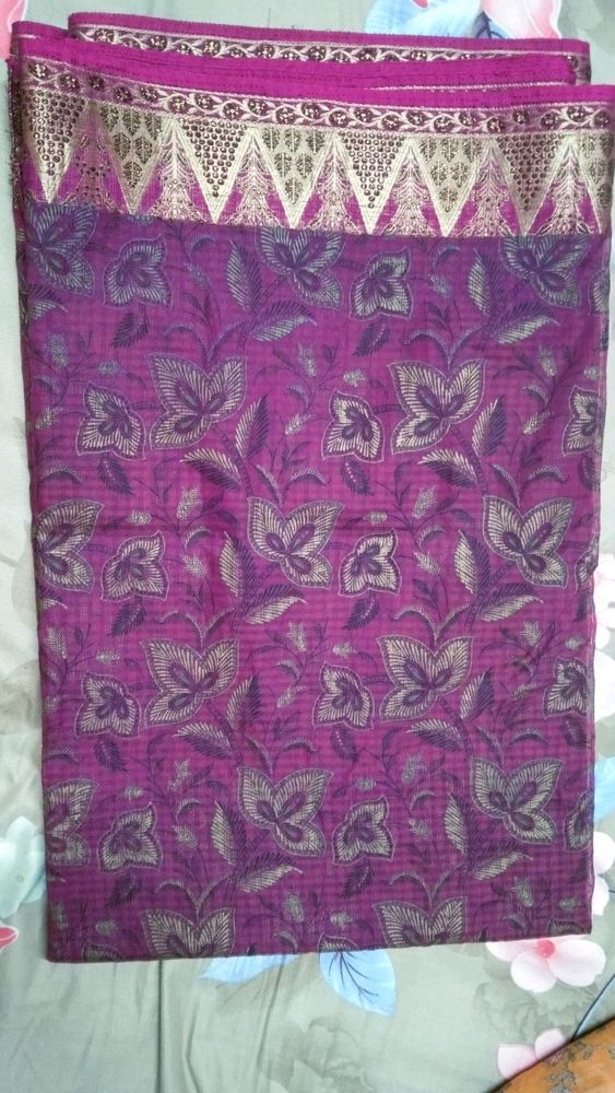 Cotton saree