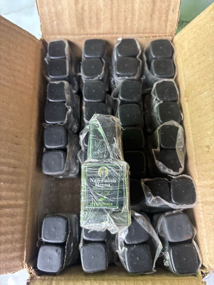 black Henna Nail Polish