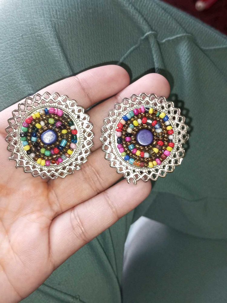 Colorful Beaded Earrings
