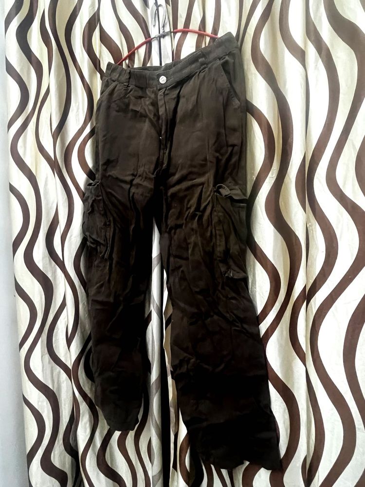 Brown Cargo Pants