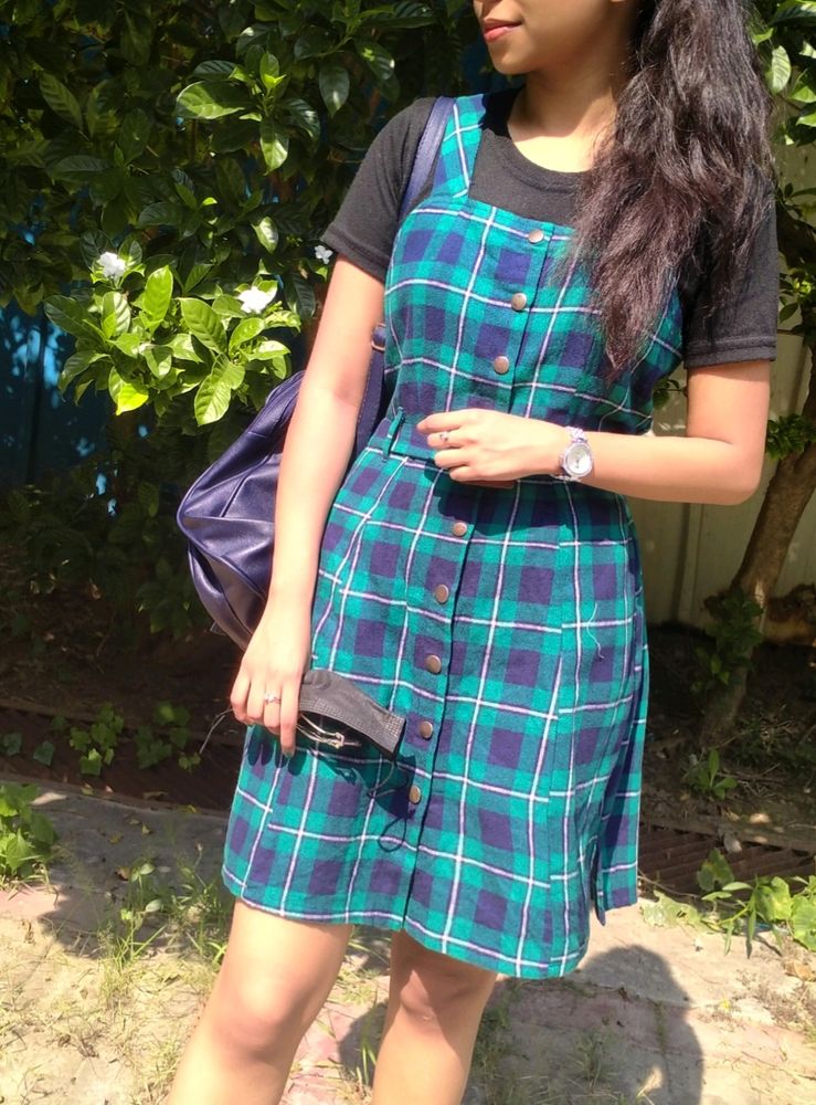 Mini Dress With Belt