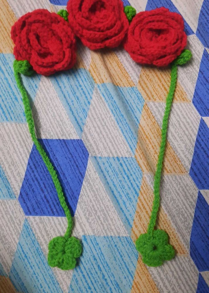 Crochet Rose Gajara