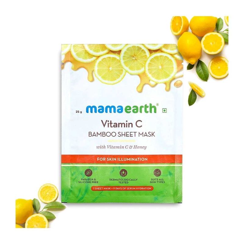 Mamaearth Bamboo Sheet Mask Pack Of 3