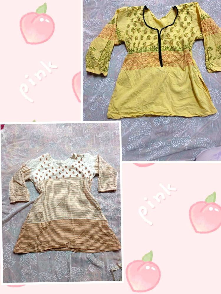 Ethnic Style Short Kurtis-2 (women's)