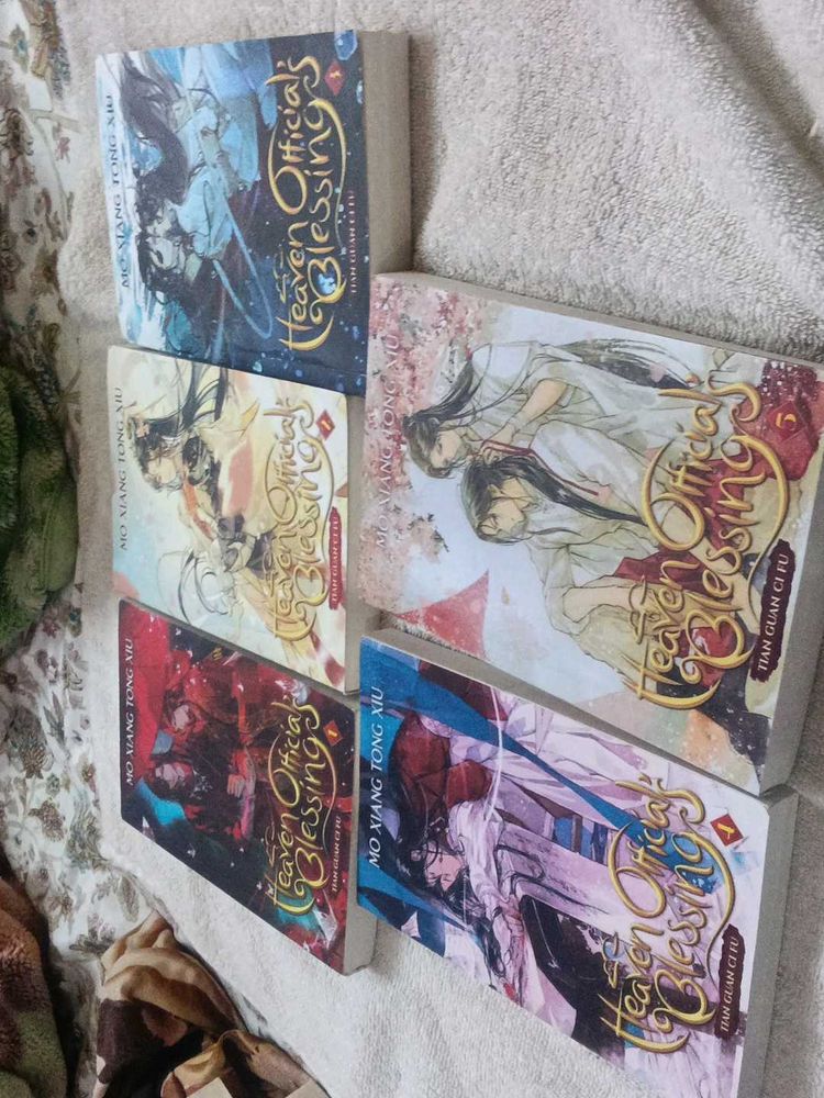 Heaven Official&#39;s Blessings Novels 1-5