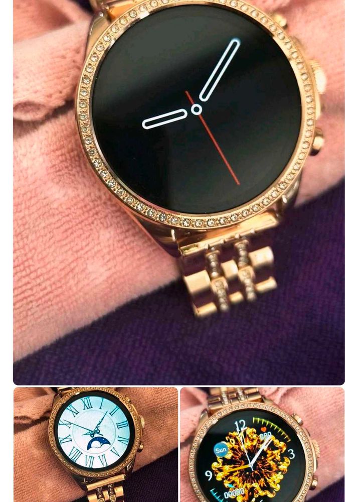 ⌚ Golden Smart Watch