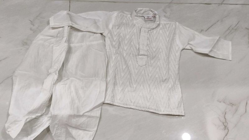 Cotton Traditional Baby boy Dress