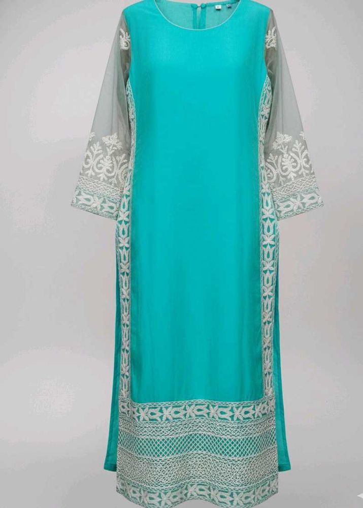 Elegant Turquoise kurti