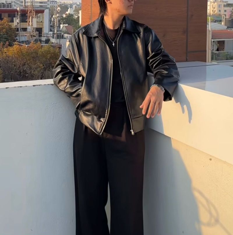 Men’s Poloize Leather Jacket