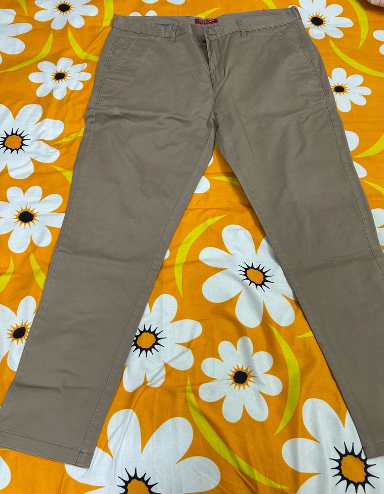 Khaki Casual Pants