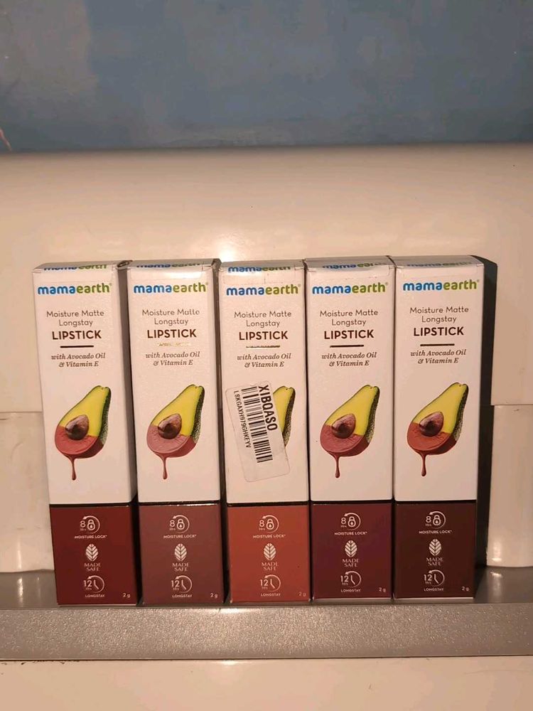 Mamaearth Combo Of 5 Lipsticks